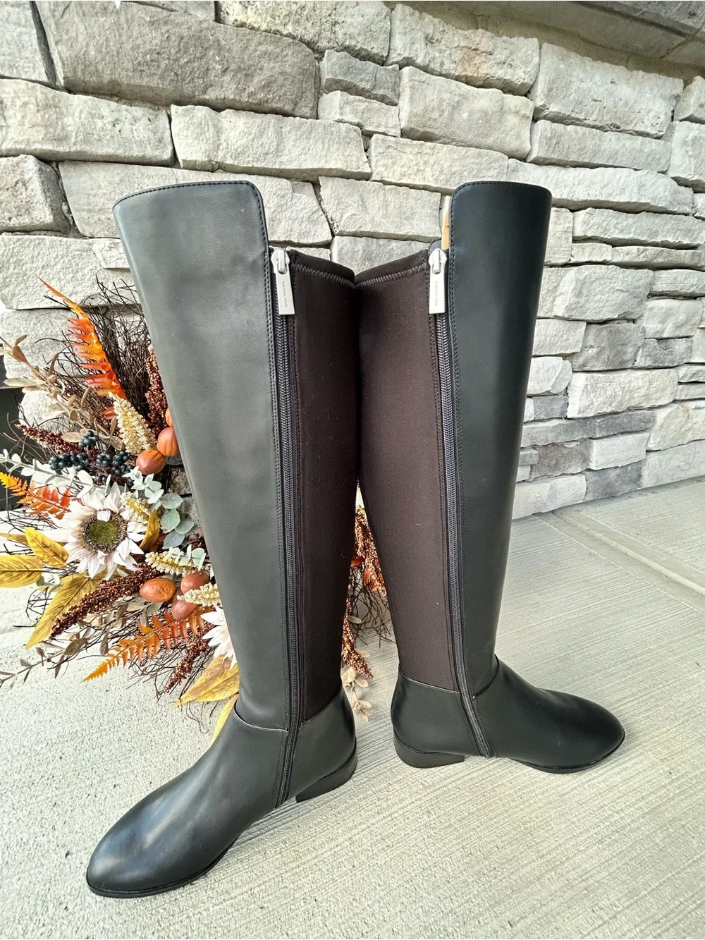 Michael Kors Black Over-the-Knee Stretch Panel Boots. Brand New! GREAT FOR FALL!